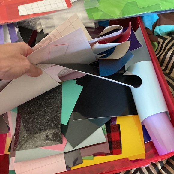 I am selling scraps. They are used for the Cricut explore Machine. - Picture 2 of 2